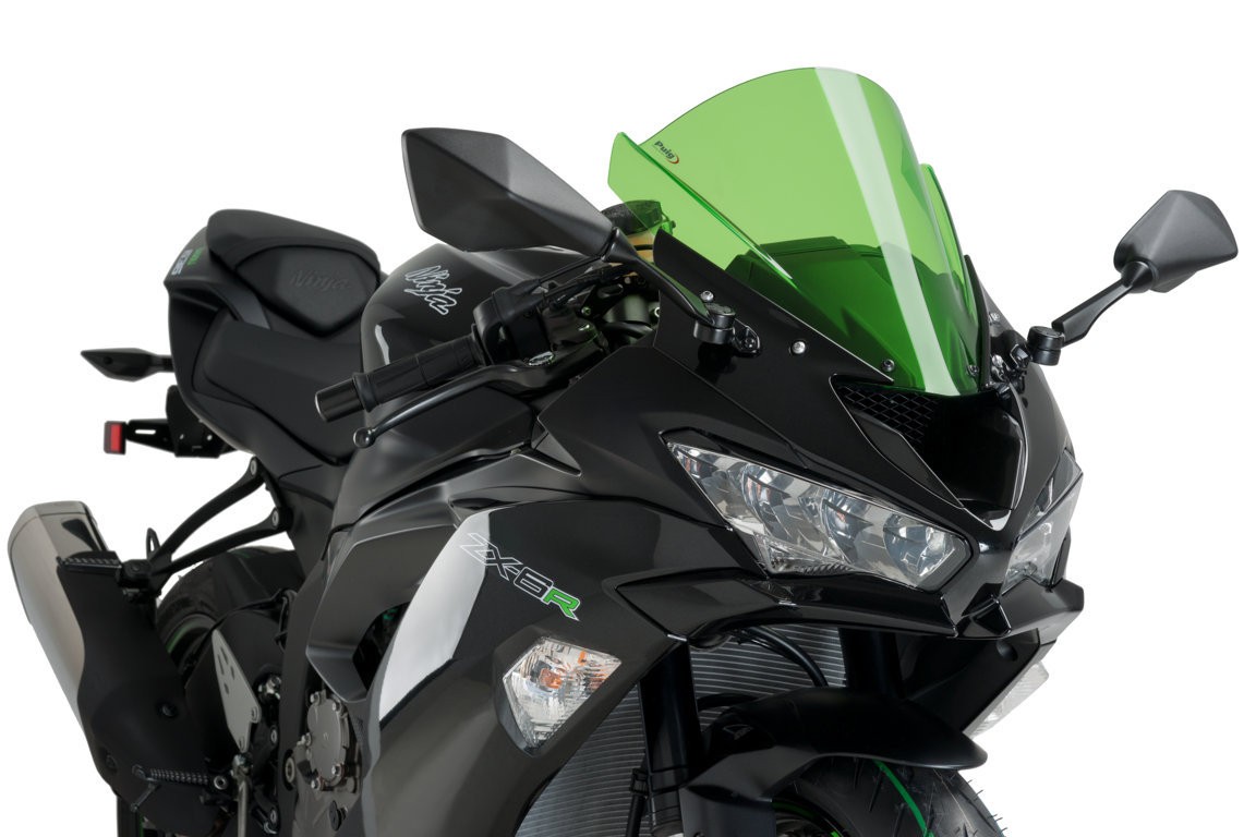 Puig Z-Racing Windscreen - 2013-2023 Kawasaki Ninja ZX-6R - 3177*